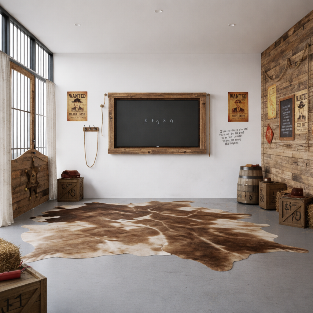 Salle transformée en escape game